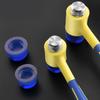 Rubber Hammer Double Face Glazing Window Nylon Hammer Integrated with Round Head Nonslip Handle Hand Tool Accessories