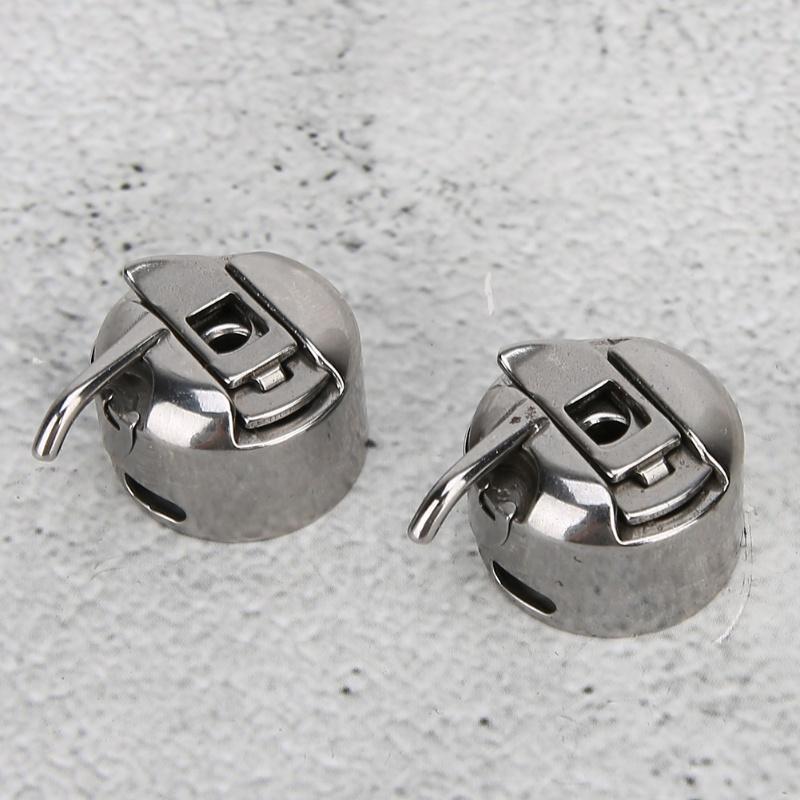 2Pcs Metal Reverse Bobbin Case Sewing Machine Accessories Household Machines For Singer