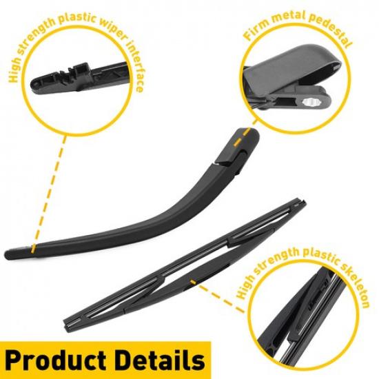 Rear Wiper Arm With For Blade Dodge Nitro 2007 2008 2009 5140654AA HIGH QUALITY