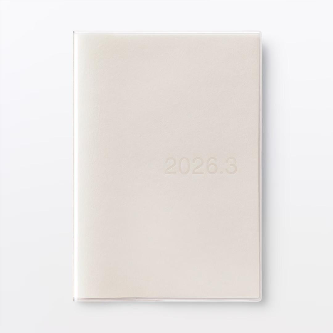 

Muji Понедельник Старт Вертикальный Планер Март 2026 Размер B6 Белый Из Японии FS