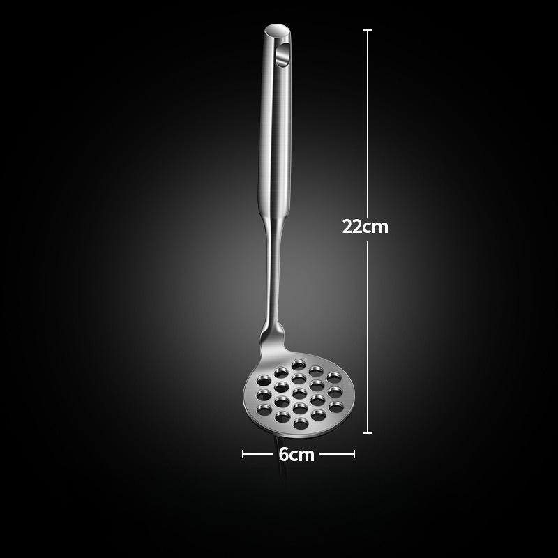 1PC Potato Press Household Baby Supplementary Food Press Spoon Press Mashed Potatoes Kitchen Cooking Tools Home Kitchen Utensils