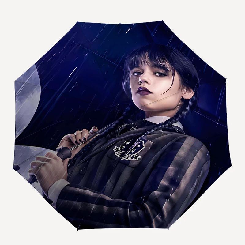 Rainy Night Umbrella Automatic Opening and Closing, 8 Rib Structure Portable Umbrella, Suitable for Men and Women In All Seasons Perfect Gi