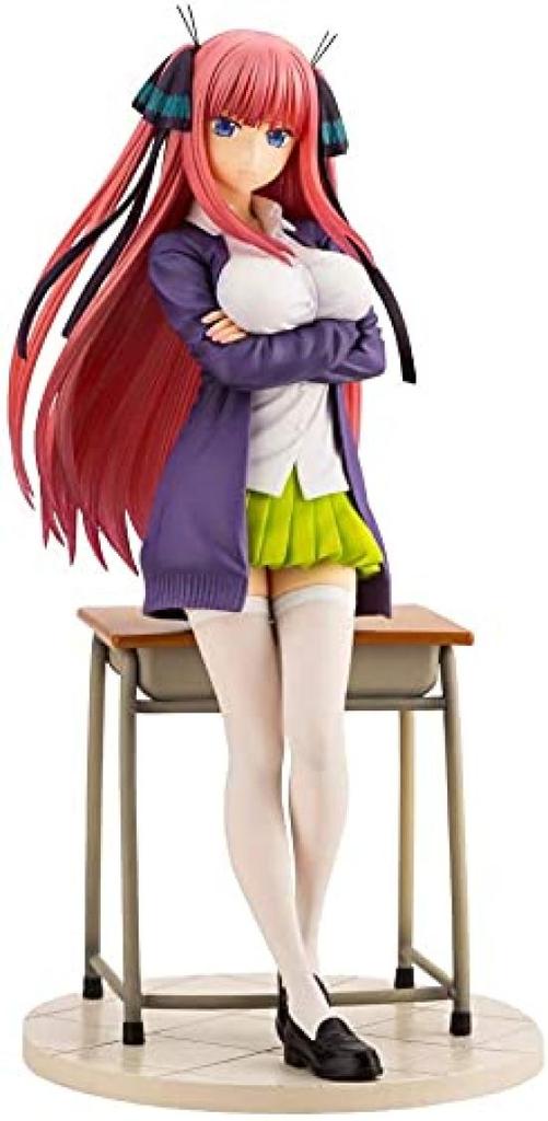 Kotobukiya (KOTOBUKIYA) The Quintessential Quintuplets Nakano Nino Kotobukiya Shop Exclusive "Prepared Hair Change Parts" Included 18 Scale PVC