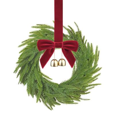 Mini Ribbon Small Display Door Garland With Bow Multifunctional - Ideal for Cabinets, As Home Festival Decoration