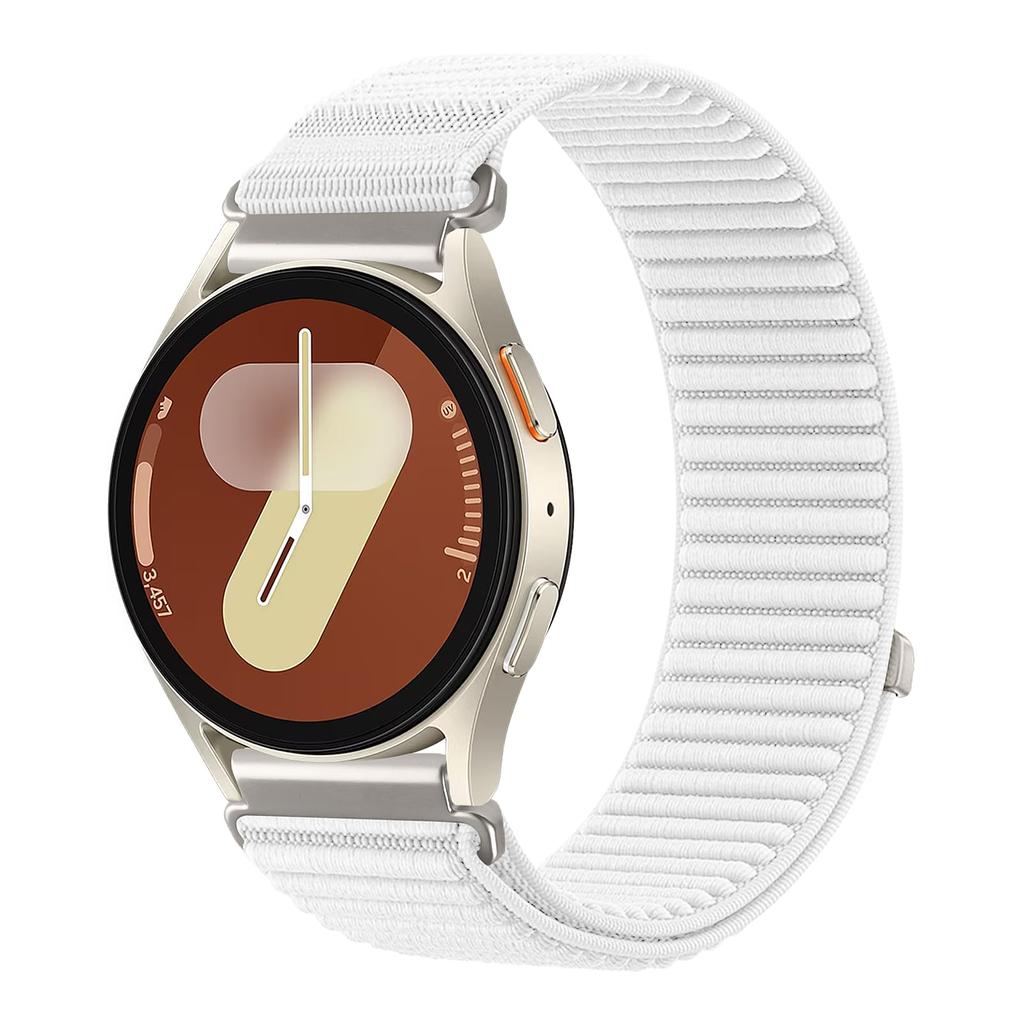 20mm 22mm watch Straps For Samsung Galaxy Watch 7/FE/5/pro/6/4/Classic nylon loop Bracelet correa Huawei watch GT 4 5 6 pro Band