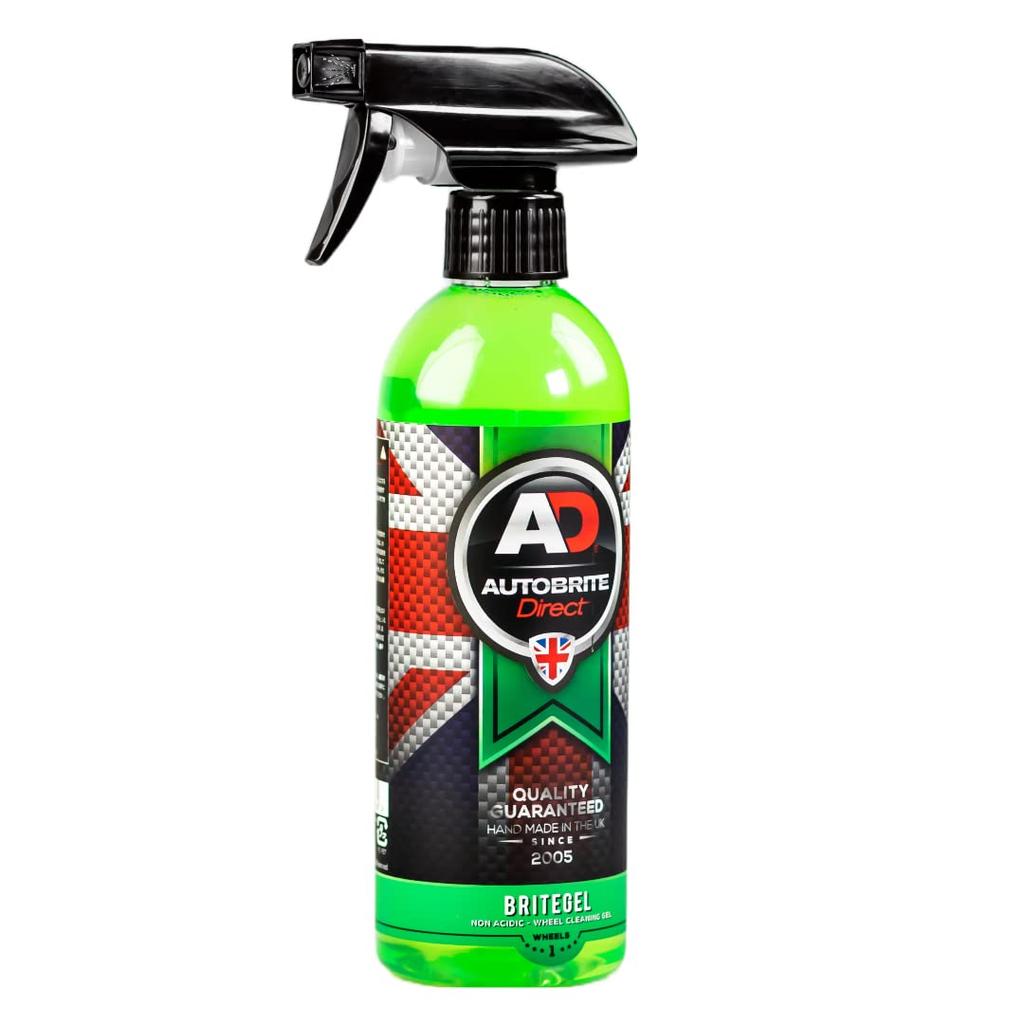Autobrite Direct Rad Reifen Hochverdünnbar UK-Hergestellt "Bright Gel" Säurefrei & Reiniger, Konzentriert,