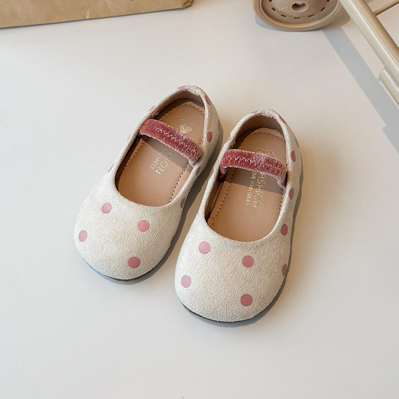 Kids Polka Dot Mary Jane Casual Flats 21