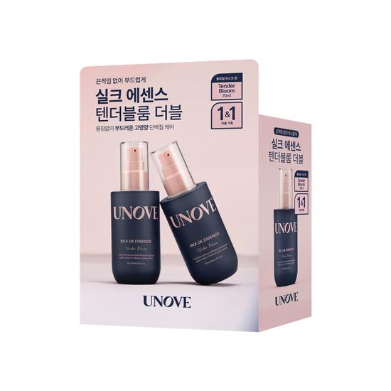 Unove Silk Oil Hair Essence 70ml x 2 (Choose 1 of 2 types) (Tender Bloom/Warm Petal)