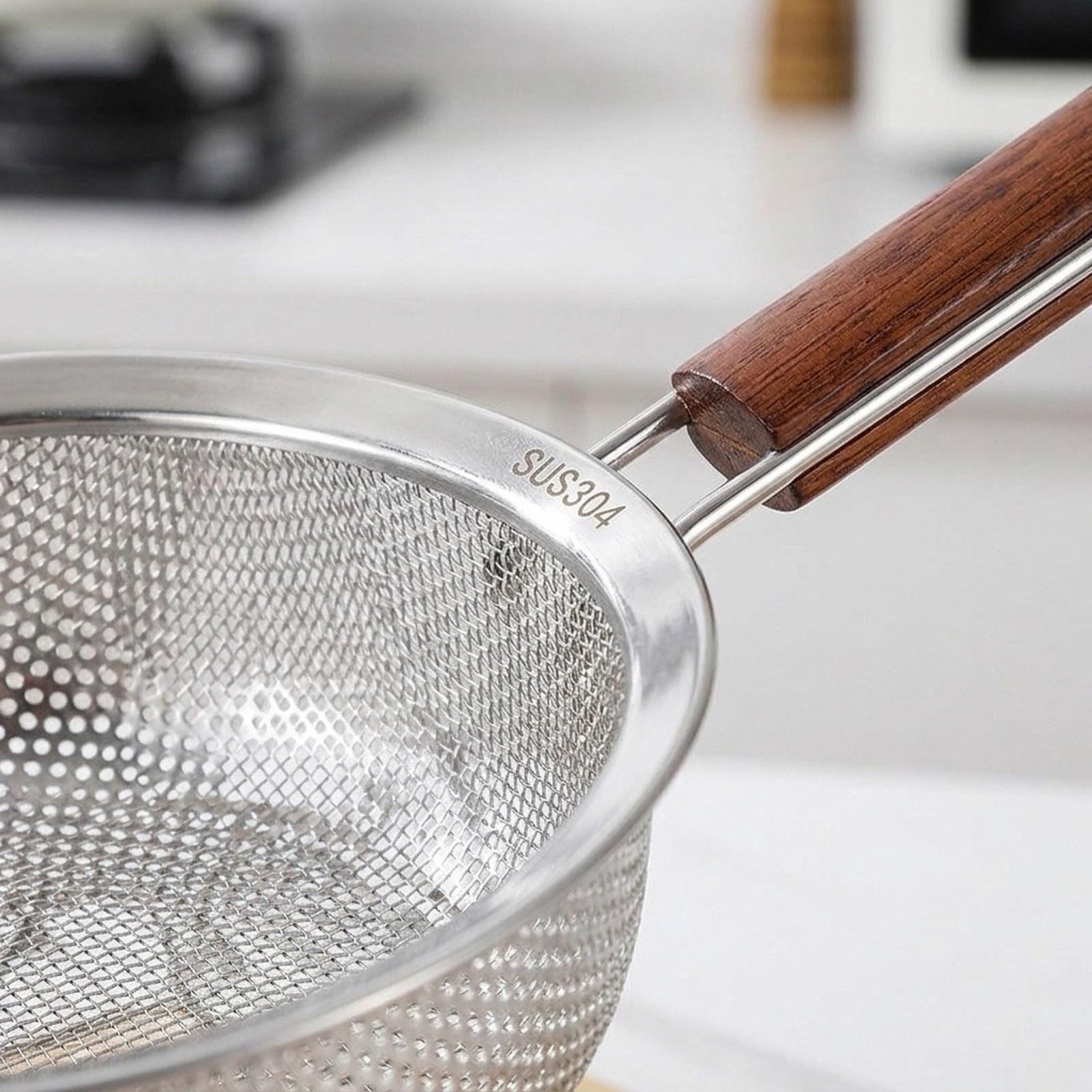 Stainless Steel Fine Mesh Strainer Sifter