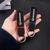 Suede Car Emblem Keychain Buckle Key Ring For Honda Civic Fit Jazz Accord Pilot CRV Odyssey Shuttle HRV Fk7 Fk2 Mugen Fk8 Type R EB1