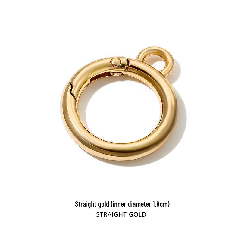 H-14 Metal Spring Ring: Versatile Keychain and Luggage DIY Accessory