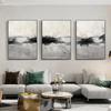 Neutral Beige Gray Simple Abstract Landscape Gallery Wall Art Posters Prints Canvas Painting Nordic Modern Wall Picture Decor