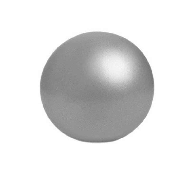 25CM Frosted Anti-Burst Wheat Straw PVC Yoga Pilates Mini Ball