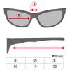 TAKAMIYA XOOX Night Polarized Square Silver Mirror Lens Sunglasses, I-Shape, Yellow/Light