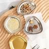 Set Of 6 Unique Stainless Steel Miniature Bowls Appetizer Plates Suitable for Sauces and Seasoning with Easy Cleaning