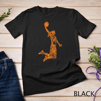 Dívka Hrající Basketbal Ženy Děti Tričko Unisex Tričko