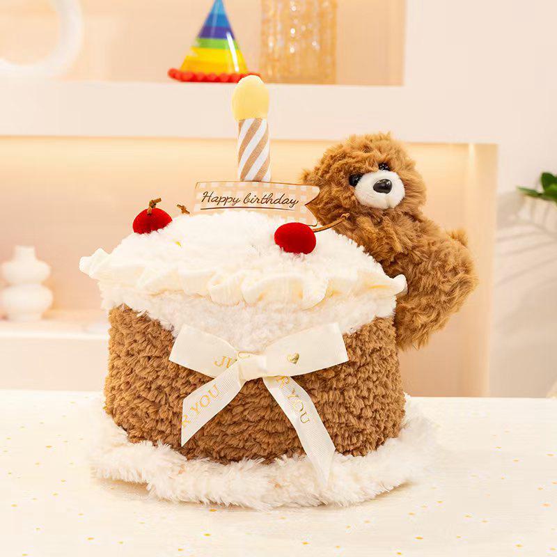 

Cute Teddy Bear Plush Toy - Small Doll Birthday Gift Pillow for Kids 55cm (500g)
