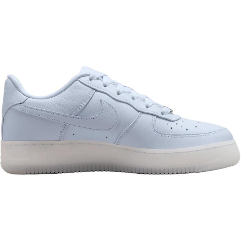 NOCTA X Nike Air Force 1 Slip Resistant Abrasion Resistant Low Top Kids' Skateboarding Shoes Light Purple Sneakers HQ1772-500