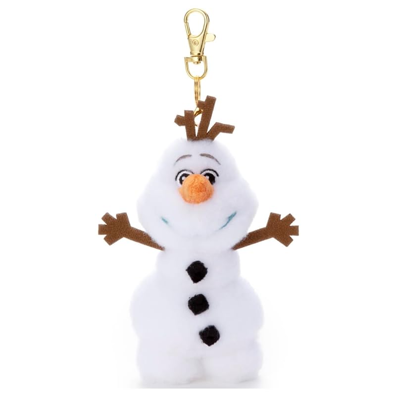 

disney characters Fluffy! key charm mascot olaf Stuffed toy height approx. 15cm