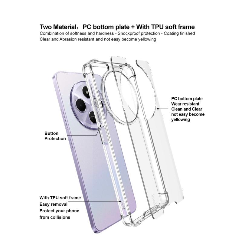 For Redmi 14C 4G Phone Case IMAK Shock-resistant Soft Space Case
