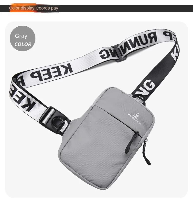 

Small Chest Bag Women Mobile Phone Bag Outdoor Sports Bag for Men Mini Fashion Shoulder Bag Female Messenger Bag Gift