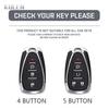 Tpu Car Remote Key Case Cover Shell Fob For Chevrolet Chevy Malibu Camaro Cruze Traverse Spark Equinox Sonic Volt Bolt Keychain