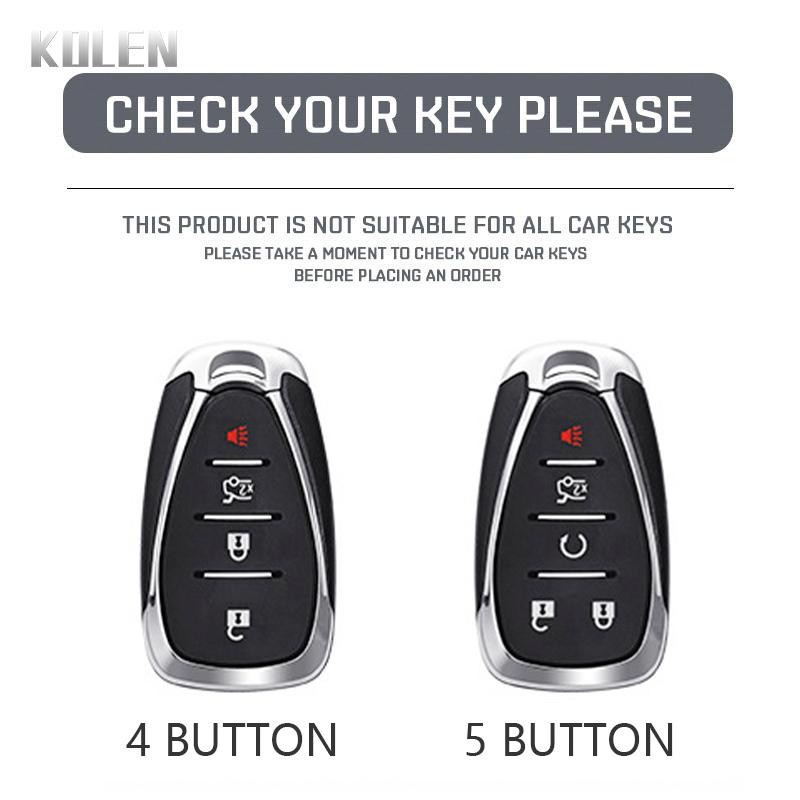 Tpu Car Remote Key Case Cover Shell Fob For Chevrolet Chevy Malibu Camaro Cruze Traverse Spark Equinox Sonic Volt Bolt Keychain