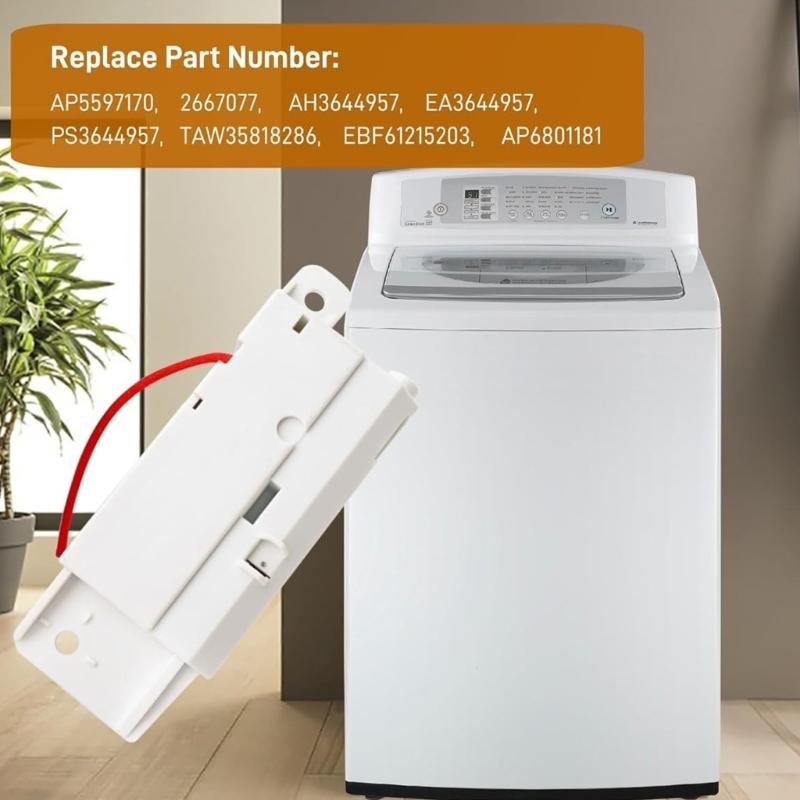 EBF61215202 Washer Lid Switches Replacement Lid Switches Assembly Washing Machine Door Switches Replacement Part Enduring