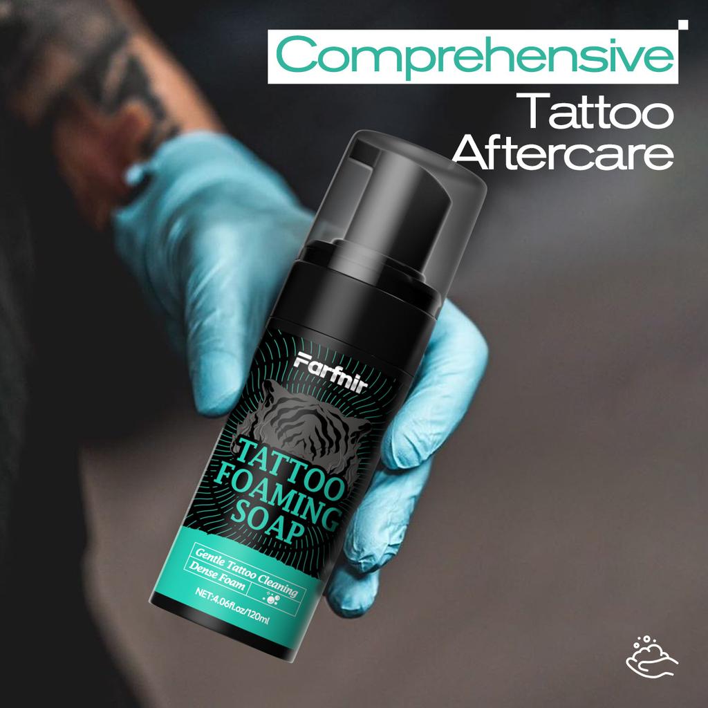 Tattoo Cleaning Mousse Foam Care Non-Irritating Fine Moisturizing 200ml