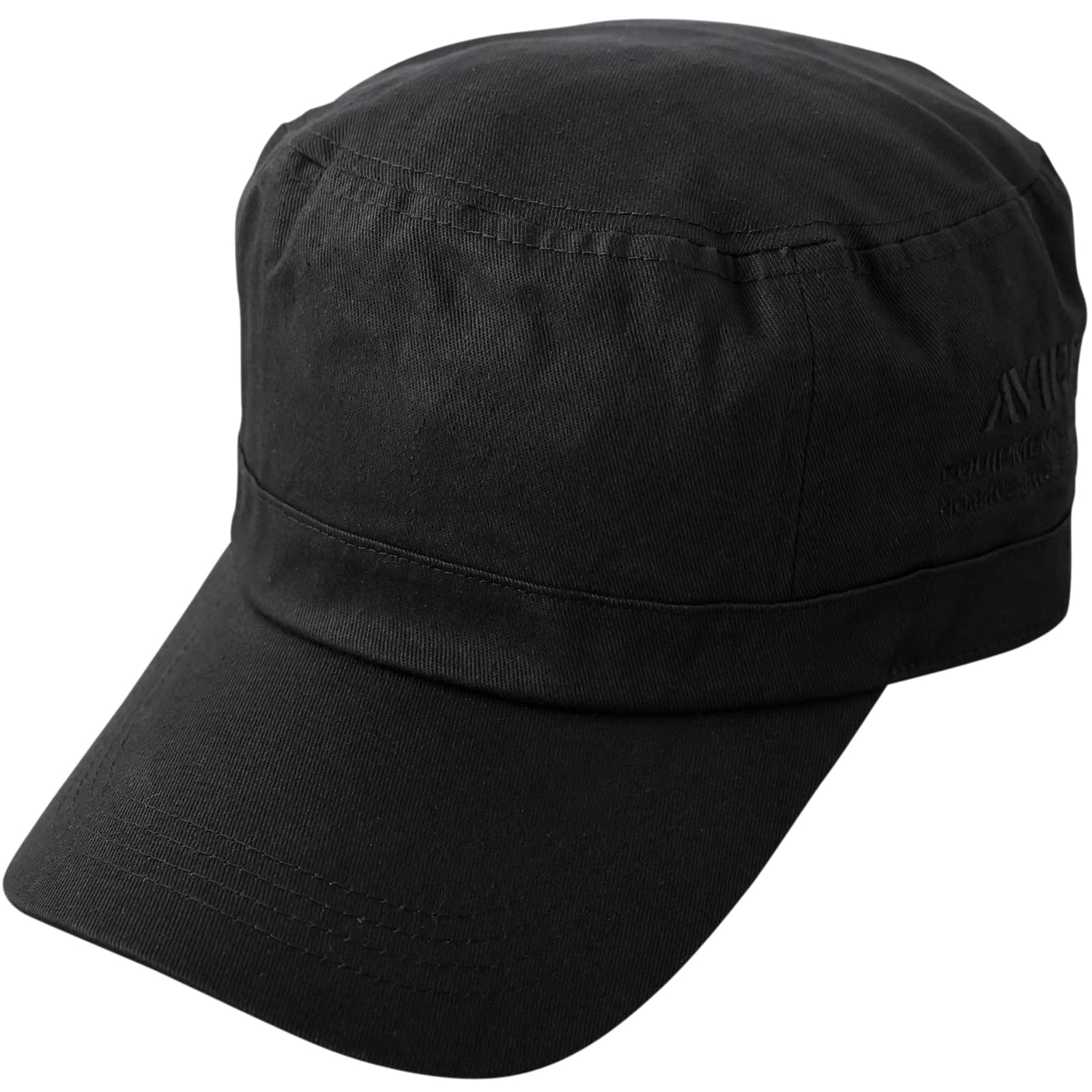 

Стандартная рабочая кепка БОЛЬШОГО РАЗМЕРА Шляпа XL Большой размер Land Большой размер Низкая кепка Кепка для гольфа НУМЕРАЦИЯ Полностью черная [Avirex] Мужская M, (02)