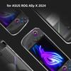 Etui TPU Clear Hard z podstawką do ASUS Rog Ally X 2024, Rog Alloy X Akcesoria Ochronna osłona Miękka skóra Kickstand Grip Case