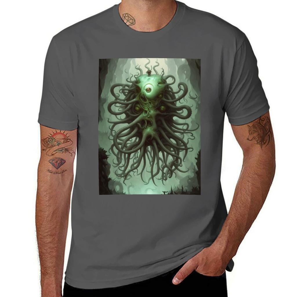 Cosmic Horror  Tentacled Terror TShirt Dry Fit Athletic Short Sleeve Shirt