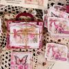 30Pcs Handbook Decor Decorative Stickers Student Stationery Washi Stickers Scrapbooking Sticker