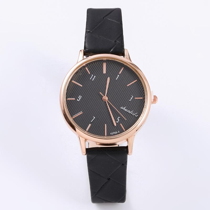 Simple Niche Belt Women S Watch Retro Literary Small Dial Student Quartz Watch Women