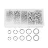 200pcs Stainless Steel Double Split Ring Connector Fishing Tackle Accessories