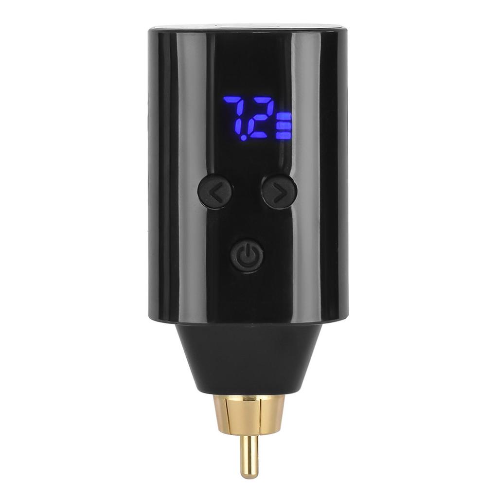 Cordless Tattoo Power Supply LCD Dual Mode Switch USB Charging Tattoo Machine Power Supply RCA
