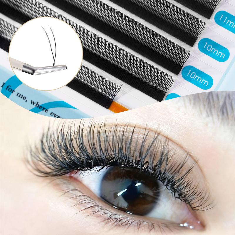 U Shape YY 2D UU Double Layer U Fan Blister Cilios Nagaraku Pestanas Eyelash U Y Lashes