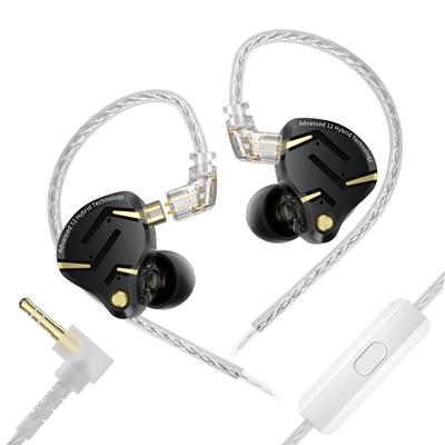 KZ ZS12 Pro 2 KZ Ohrhörer Hybrid IEM Kabelgebundene Ohrhörer Monitore Chinesische Marke Elektronischer Crossover-Schaltkreis HiFi-Klangqualität Gaming-kompatibel In-Ear