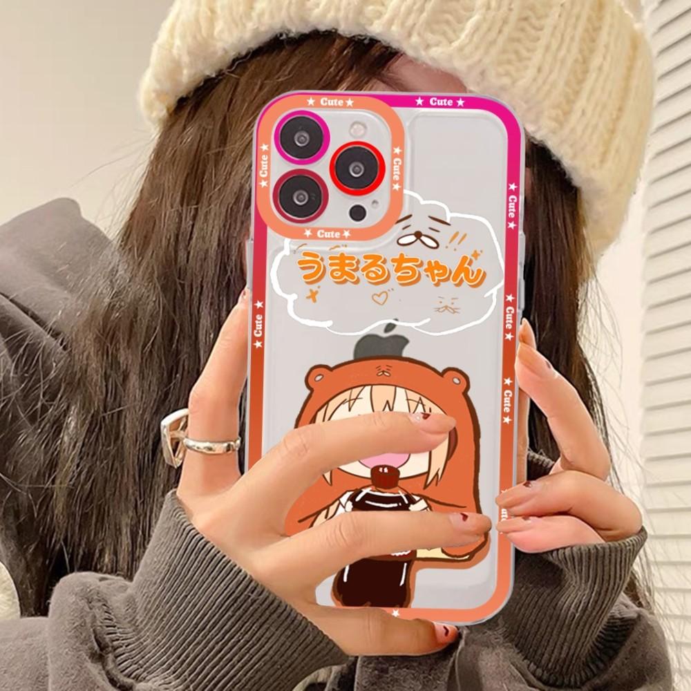Himouto Umaru-chan Anime Phone Case For iPhone 15 13 14 Pro Max XS XR 12 11 Pro 13 Mini Soft Clear Back Cover