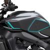 For YAMAHA mt 09 MT-09 MT09 2024 2025 Accesorios Tank Pad Non-slip Side Fuel Tank Pad Stickers Waterproof Rubber Sticker