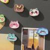 Small Gifts for Friends 8Pcs Cartoon Animal Fridge Magnets, Cute Resin Magnetic Decorations Refrigerator Whiteboard And Office Shaped Stickers