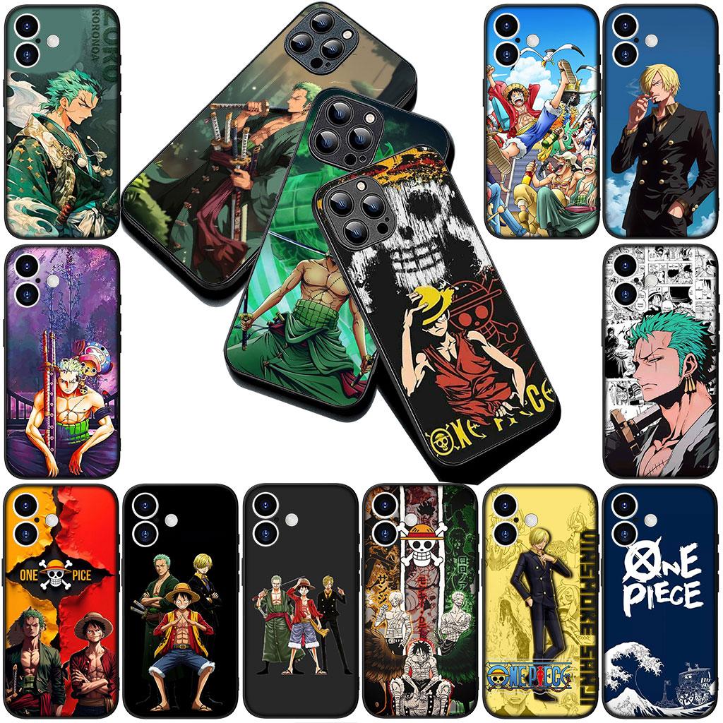Phone Cover for Motorola Moto G86 G57 E14 E15 G14 G34 G35 G84 G24 A54 G15 Power E22 Case Sanji Roronoa Zoro One Pieces Luffy