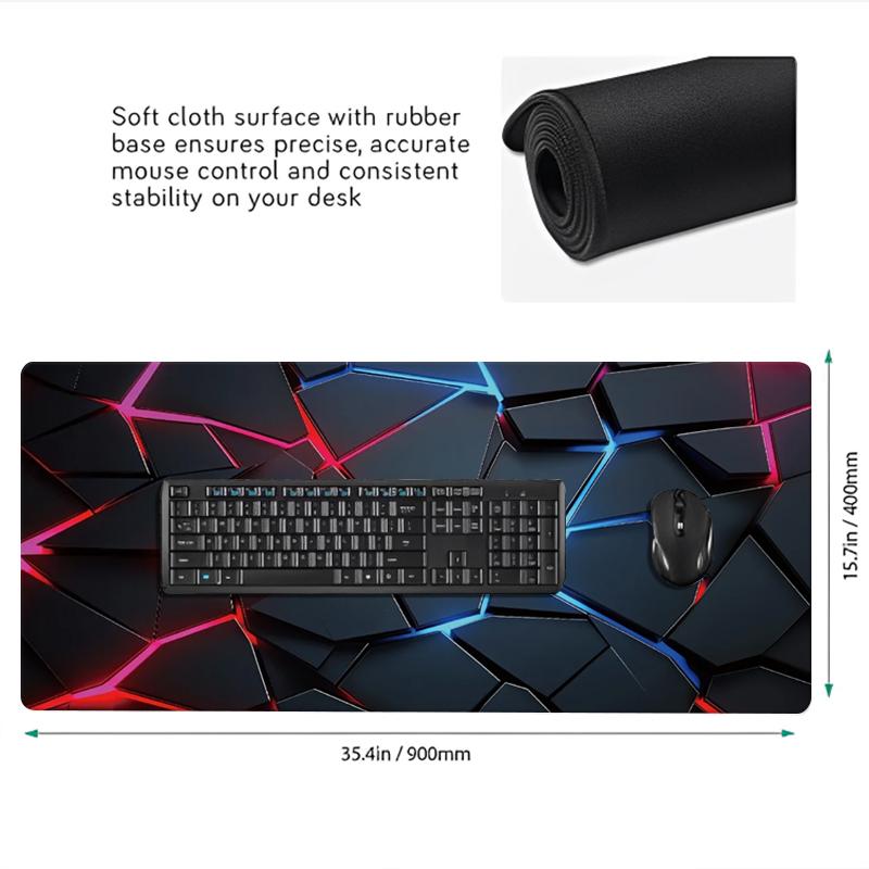 Gaming Mouse Pad Mousepad Gamer Desk Mat Large Keyboard Pad Xll Carpet Computer Table Surface For Accessories Xl Ped Mauspad