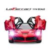 RASTAR RC Car 114 Scale Ferrari LaFerrari Radio Controlled Toy Car Model Car Red 2.4GHz 33.8158.3 Cm