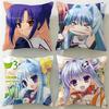 Anime Cubic C3 Cushion Cover Soft  EasyWash Pillow Case  Versatile for Couch Bed Travel and Office