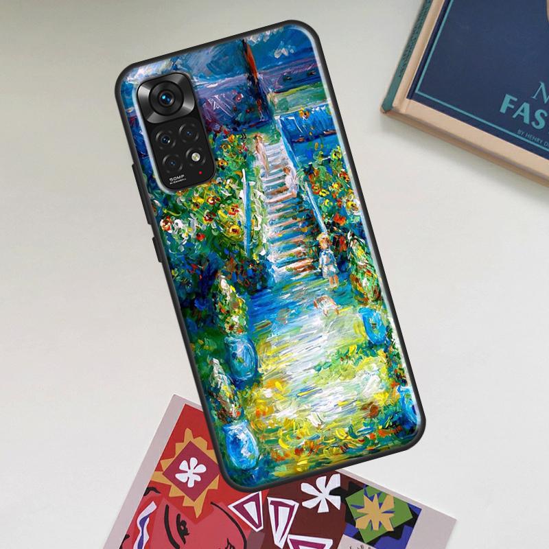 Famous Paintings Case For Xiaomi Redmi Note 14 Pro 13 12 11 10 15 Pro Plus Redmi 15C 13C 12C 10C 14C 15 Cover