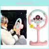 Realistic And Educational Steering Wheel Toy For Kids With Flashing Lights And Sound
