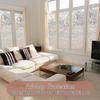 Window Privacy Film Rainbow Static Cling Stained Glass Film Window Covering Sticker Non-Adhesive Removable Reflective Window Vinyl, Anti-UV Sun Blocke
