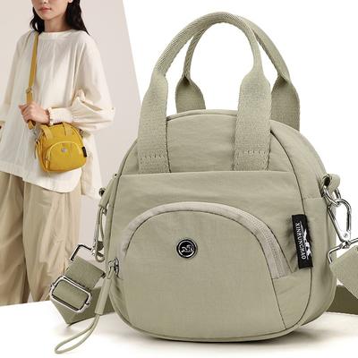 New Simple Handbag Casual Shoulder Messenger Bag Mommy Shopping Mobile Phone Change Bag Large Capacity Women's Bag