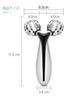 Beauty Roller Beauty Massage Face Slimming Solar 3D Diamond Birthday Gift 2-Piece Assortment Y-Shaped Roller, Roller, Roller, Microcurrent,